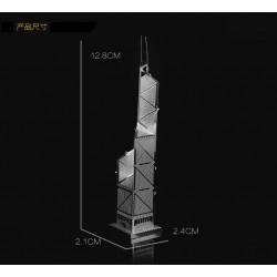 3D METAL MODEL_ HK BANK OF CHINA TOWER_ 1/1610