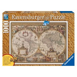 Ravensburger 19004_ Mapamundi Antiguo 1000 pzas