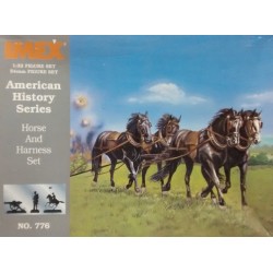 HORSE AND HARNESS SET
