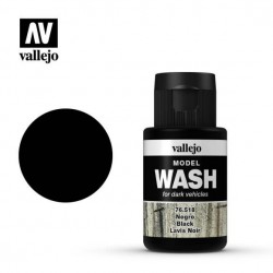 Vallejo Model Wash. Negro 35ml.