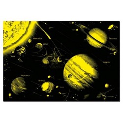 Sistema solar. Puzzle Neón Fluorescent 1000 piezas
