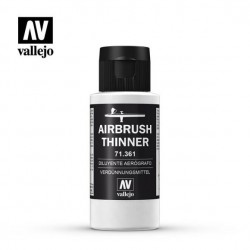 Vallejo Airbrush Thinner_ Diluyente Aerógrafo 60ml.