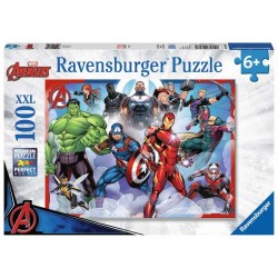 Ravensburger_ Avengers. Puzzle 100 piezas XXL