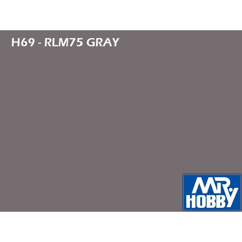 HOBBY COLOR_ RLM75  GRAY_ GERMAN AIRCRAFT WWII (SG)