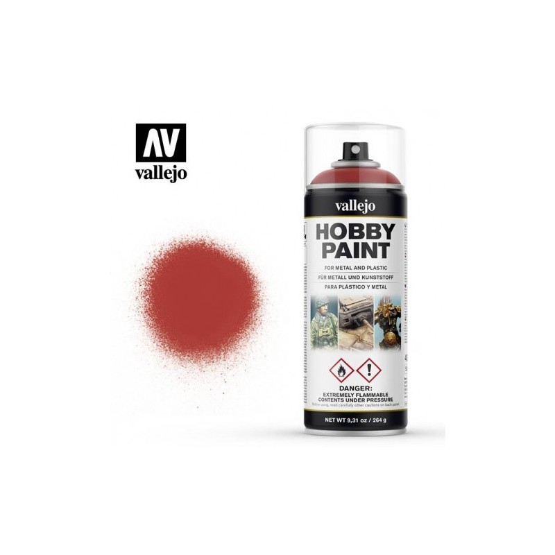 Vallejo Hobby Paint Spray escarlata 400ml