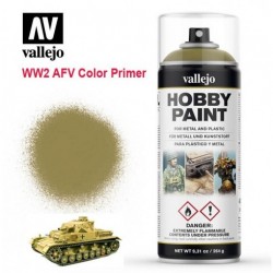 Vallejo Hobby Paint_ Spray Amarillo Panzer 400ml