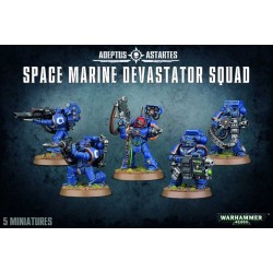 Space Marine Devastator Squad. Adeptus Astartes