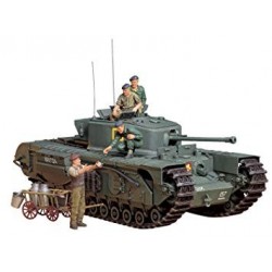 Tamiya_ Churchill Mk.VII British Infantry Tank Mk.IV 1/35 contenido