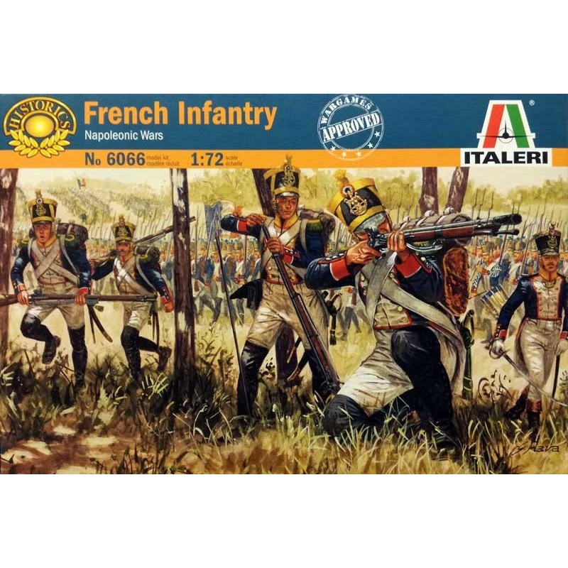 ITALERI_ FRENCH INFANTRY NAPOLEONIC WARS_ 1/72