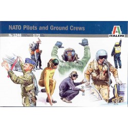 Italeri_ Nato Pilots And Ground Crew_ 1/72