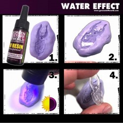 Resina Ultravioleta Efecto Agua 100 ml.