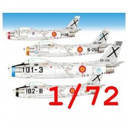 Calcas North American F-86F Sabre Ejército del Aire Español_ 1/72