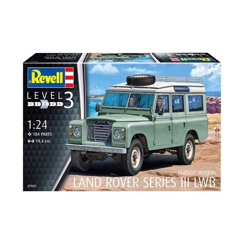 REVELL_ LAND ROVER SERIES III LWB STATION WAGON_ 1/24