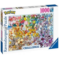 Pokemon Challenge. Puzzle 1000 Piezas