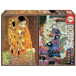 Educa 18488_ Gustav Klimt 2X1000 piezas