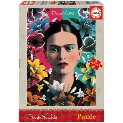 Educa 18493_ Frida Kahlo. Puzzle 1000pcs.