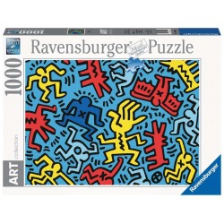 RAVENSBURGER CHALLENGE_ KEITH HARING_ PUZZLE 1000pcs.