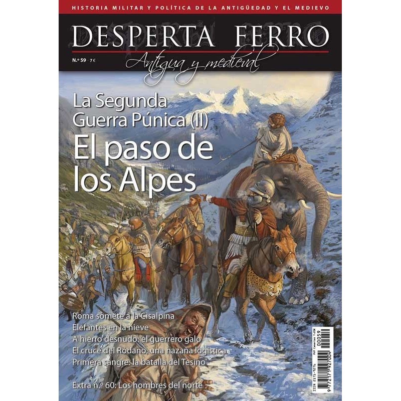 DESPERTA FERRO_ HISTORIA ANTIGUA Y MEDIEVAL Nº59_ LA SEGUNDA GUERRA PUNICA (II) EL PASO DE LOS ALPES