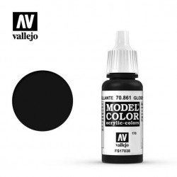 Vallejo Model Color_ Negro Brillante (170) FS17038