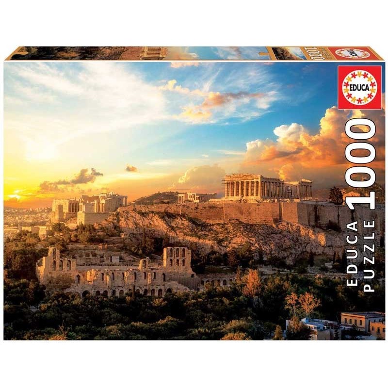 Educa 18489_ Acrópolis de Atenas. Puzzle 1000pcs.