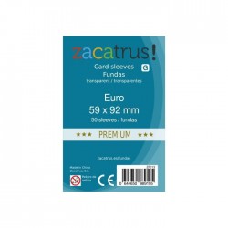Fundas De Cartas Euro Premium 59 x 92 mm. 55 Uds.