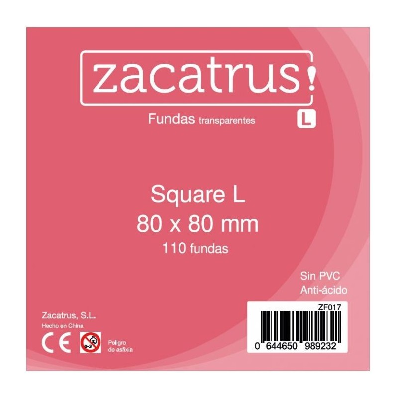 Comprar fundas Square large para cartas 80x80mm tienda Badajoz-Elvas