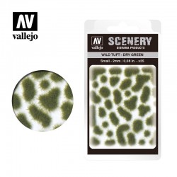Vallejo Scenery_ Wild Tuft Dry Green 2 mm.