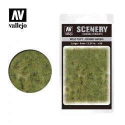 Vallejo Scenary_ Wild Tuft Dense Green 6mm