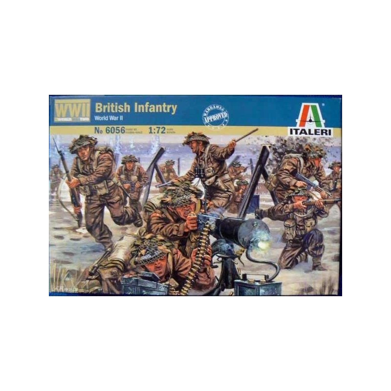 Italeri_ British Infantry World War II_ 1/72 - caja