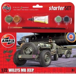 Airfix_ Willys MB Jeep (Starter Set)_ 1/72