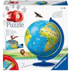Puzzle 3D_  Globo terraqueo...