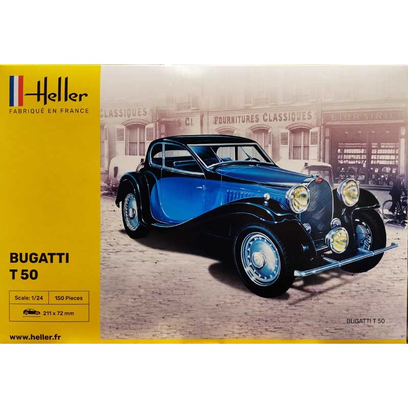 Heller_ Bugatti T50_  1/24