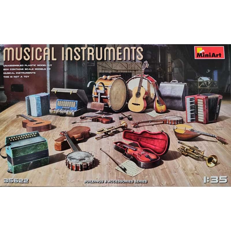 MiniArt_ Musical Instruments_ 1/35