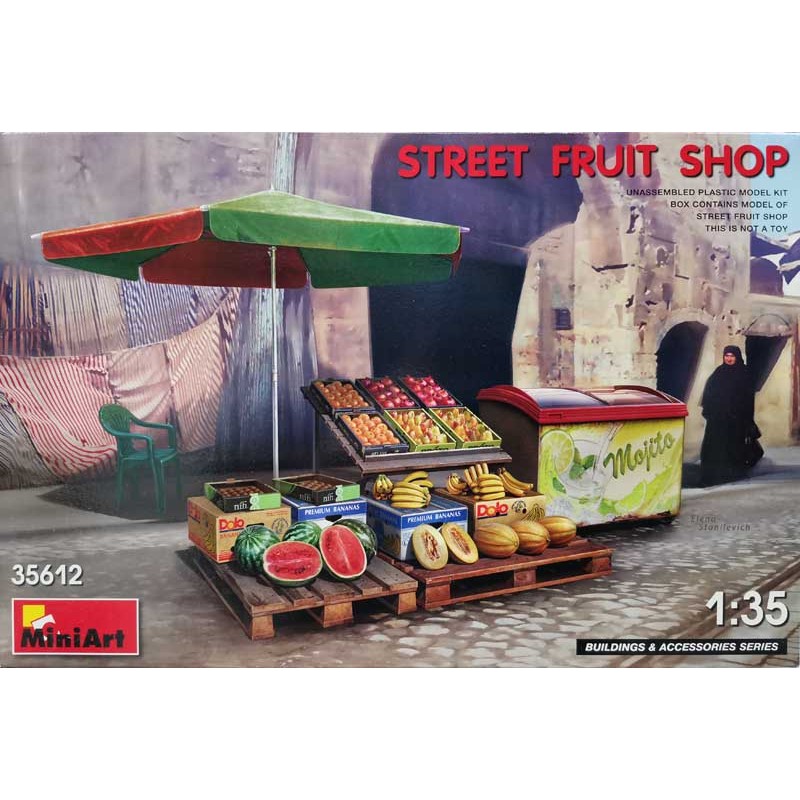 MiniArt_ Street Fruit Shop_ 1/35