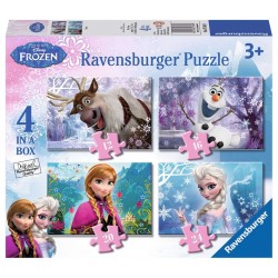 Disney Frozen. 4 Puzzles...