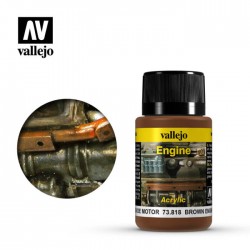 Vallejo Weathering Effects_ Hollín de Motor 40 ml.