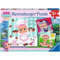 Ravensburger Cry Babies_ Coney, Gigi y Lala. Puzzle 3 x 49 piezas