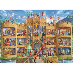 Ravensburger_ Bienvenido al Castillo de los Caballeros. Puzzle 150 XXl piezas.