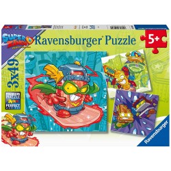 Super things. Rivals of Kaboom. Puzzle 3 x 49 piezas