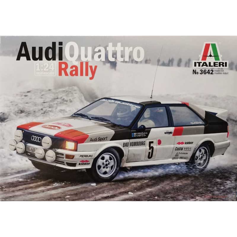 Italeri_ Audi Quatro Rally_ 1/24