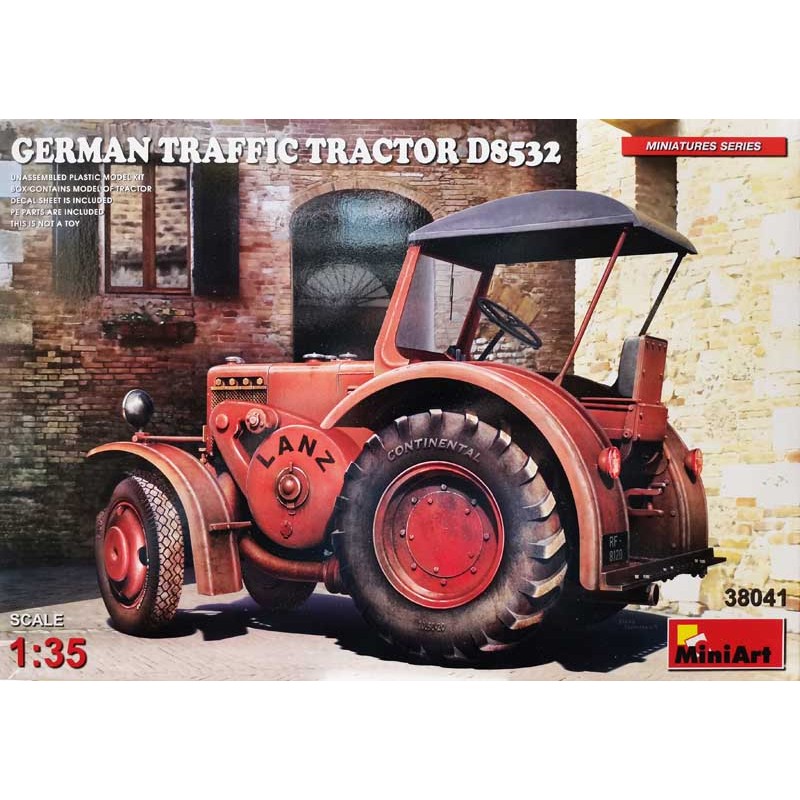 MiniArt_ German Traffic Tractor D8532_ 1/35