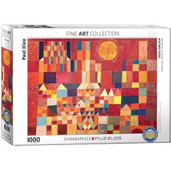 Eurographics 0836_ Castillo y Sol ( Paul Klee ). Puzzle 1000 piezas