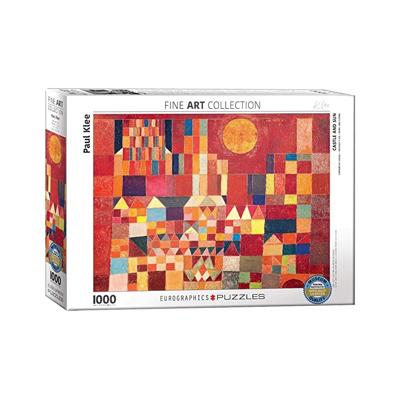 Eurographics 0836_ Castillo y Sol ( Paul Klee ). Puzzle 1000 piezas