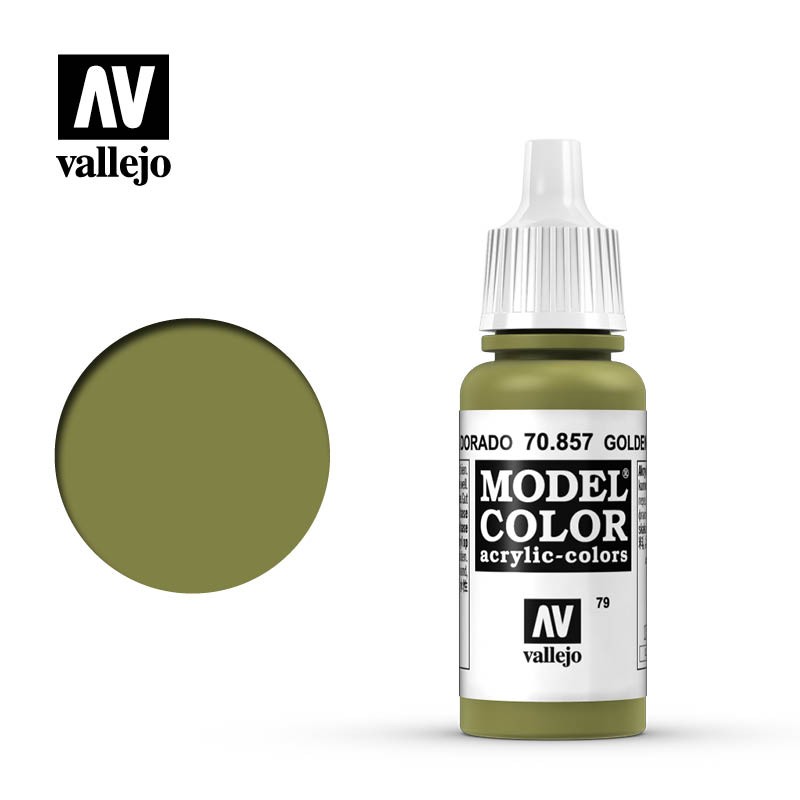 Vallejo Model Color 70857_ Oliva Dorado (079)