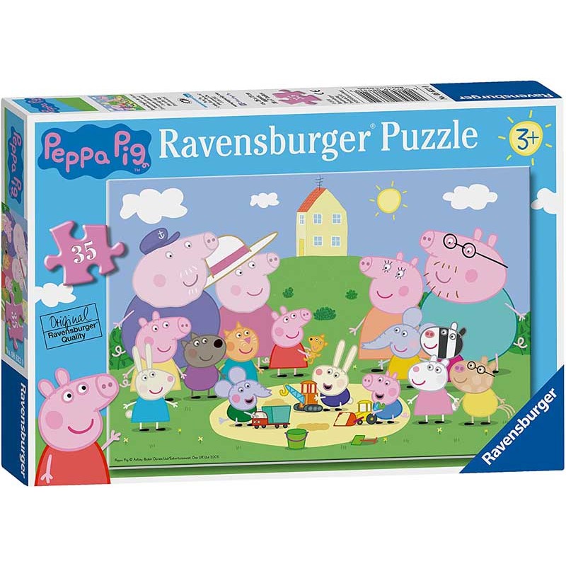 Ravensburger 08632. Diversión al Sol. Puzzle 35 pcs. +3 años