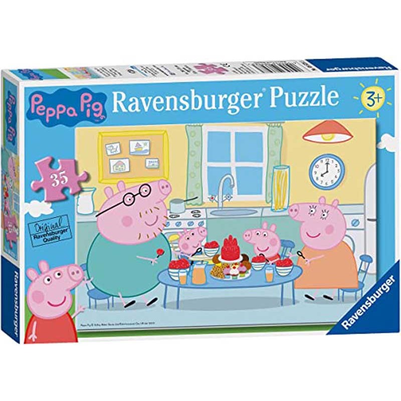 Ravensburger 08628_ Tiempo Familiar. Puzzle 35 pcs. +3 años