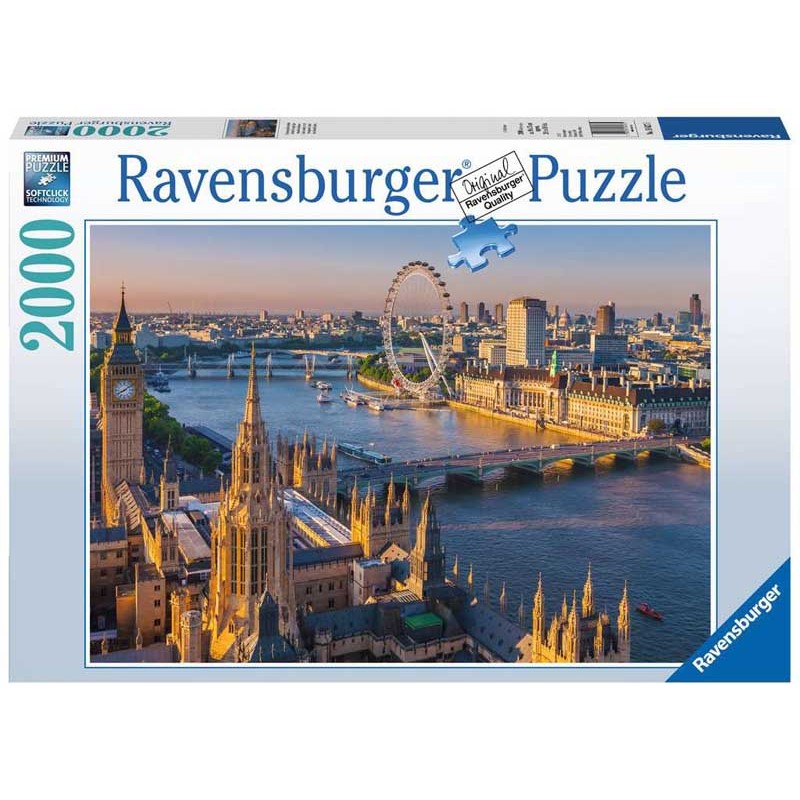 Ravensburger 16627_ Atmosfera de Londres. Puzzle 2000 piezas