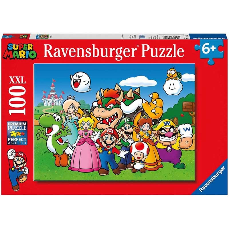 Ravensburger_ Super Mario. Puzzle 100 piezas XXL.