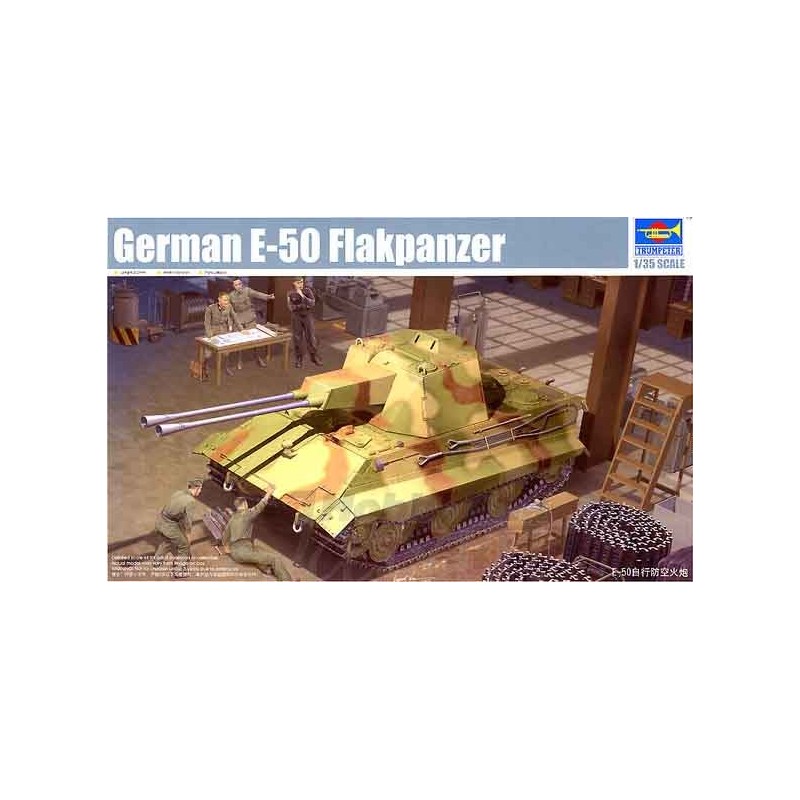 Trumpeter_ German E-50 Flakpanzer_ 1/35