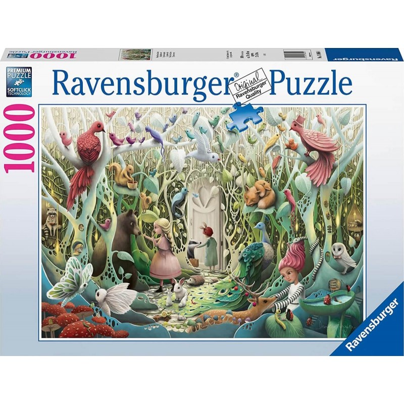 Ravensburger_ El jardín secreto. Puzzle 1000 piezas